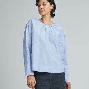 NWT Everlane Poplin Breeze Shirt Size S, sustainable Business Attire Workwear